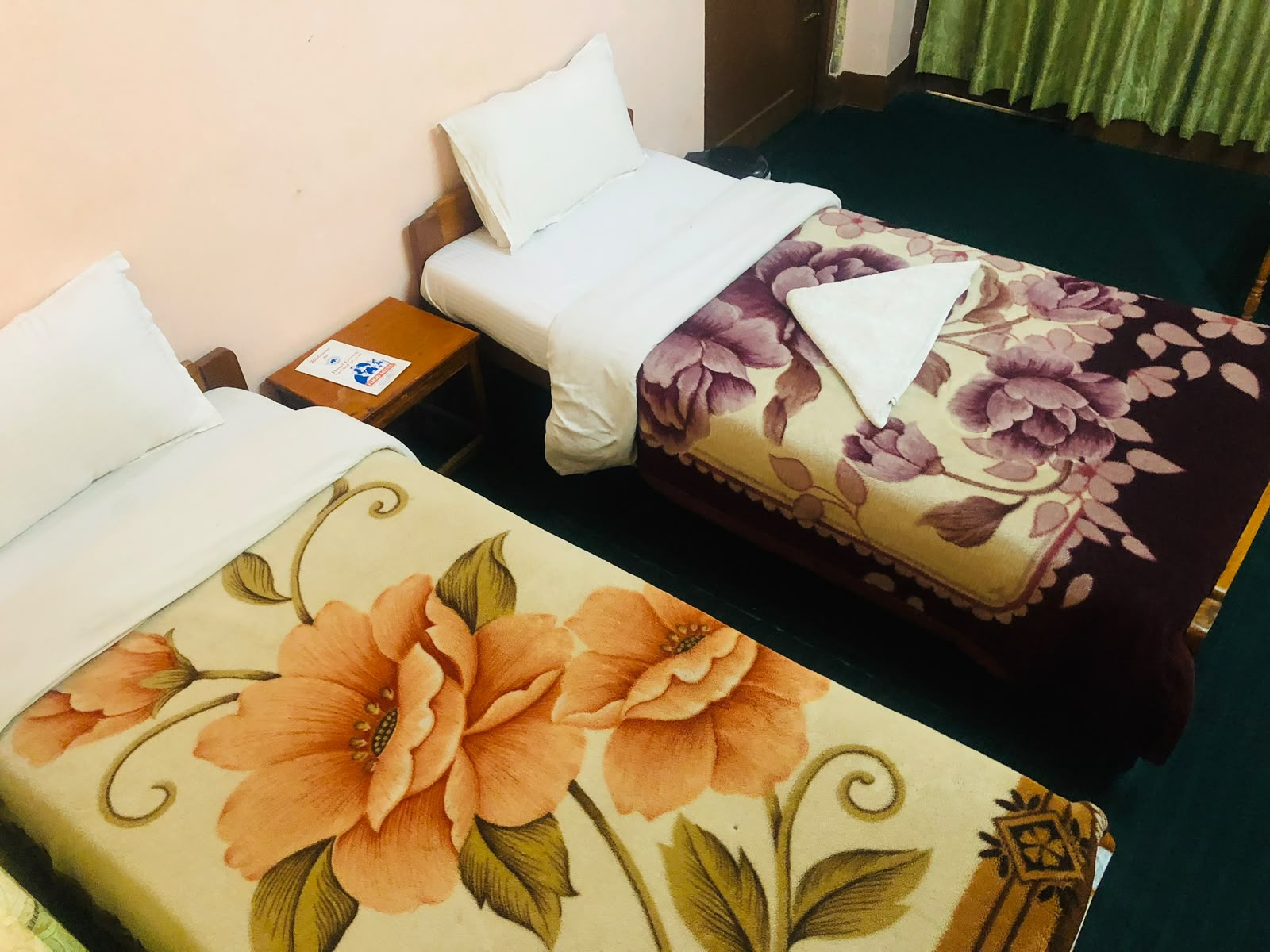 Triple room at Hotel Green Orchid, Thamel